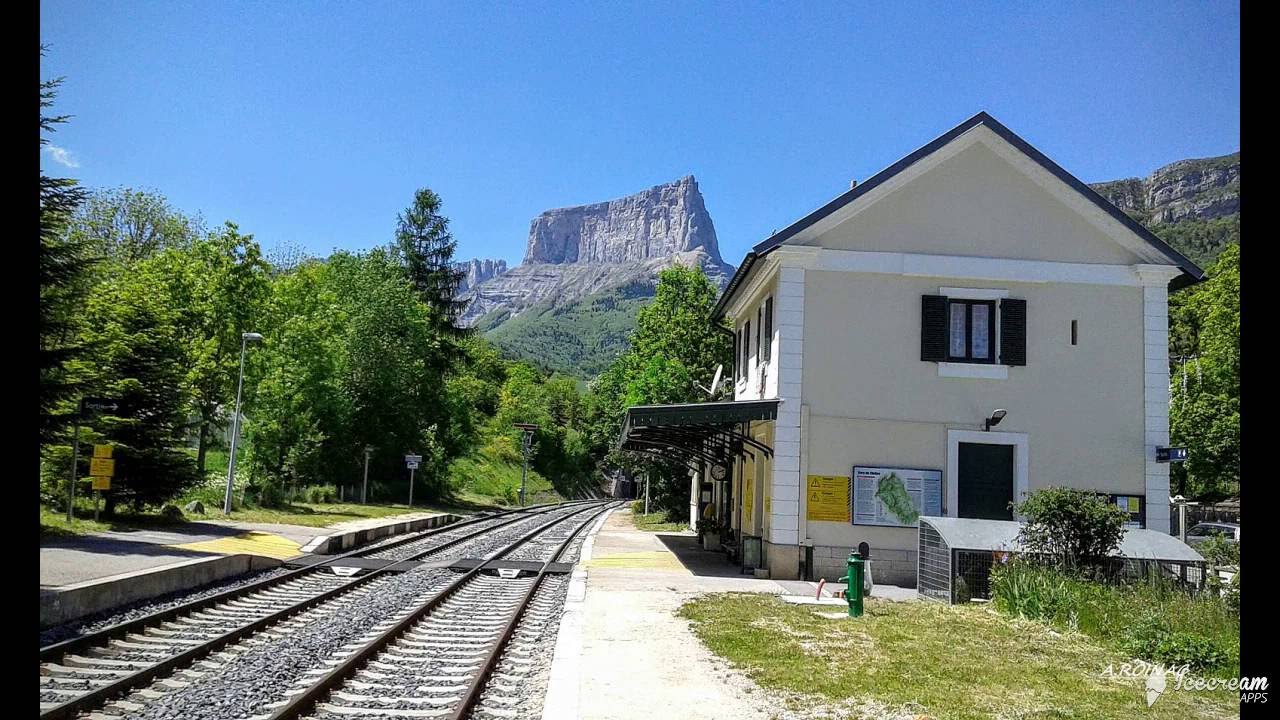 La gare de Clelles-Mens...