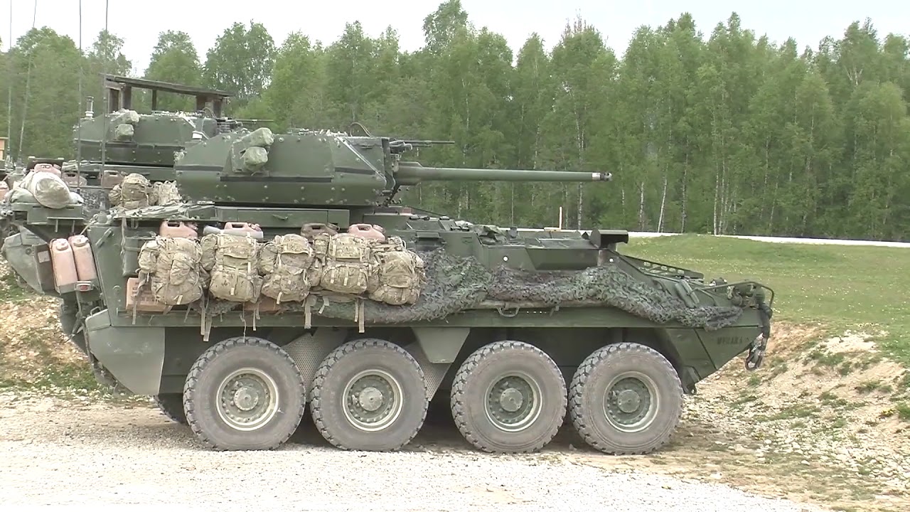 Eagle Troop, 2nd Squadron, 2nd Cavalry Regiment live fire exercise