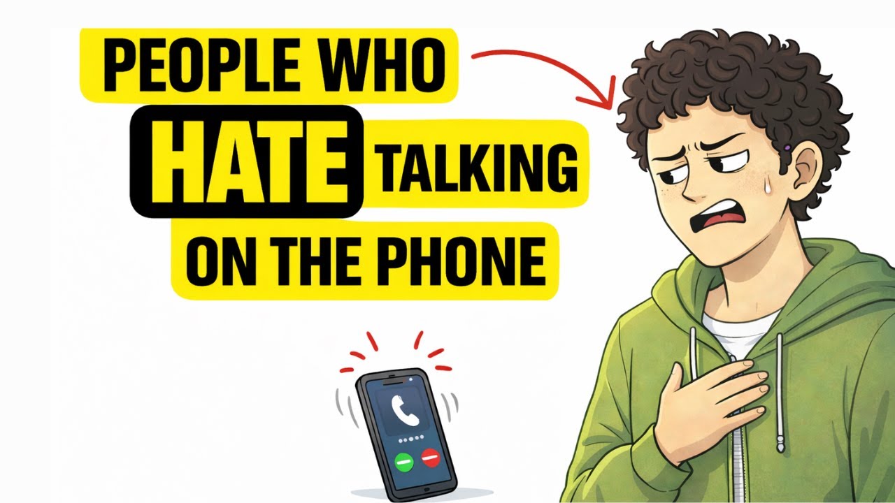 The Psychology of People Who HATE Talking on the Phone