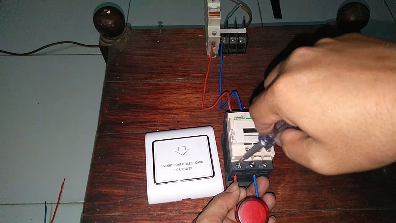 CARA MERANGKAI SAKLAR KARTU