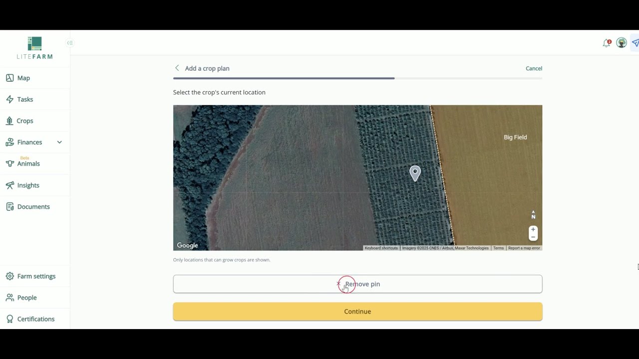 Creating a Crop Plan for a Wild Crop