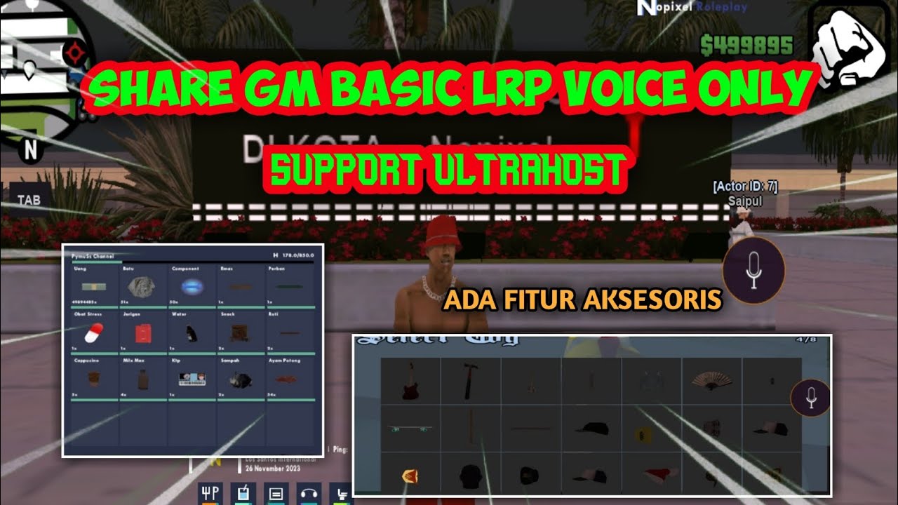 Share GM Nopixel Basic LRP Voice Only Support Ultrahost‼️#sharegm
