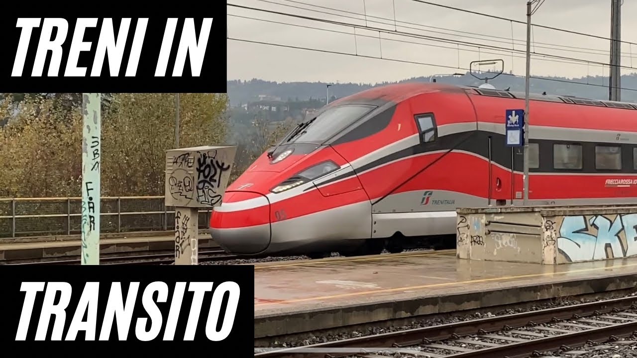 Treni alta velocità e molto altro in transito in zona Firenze!￼