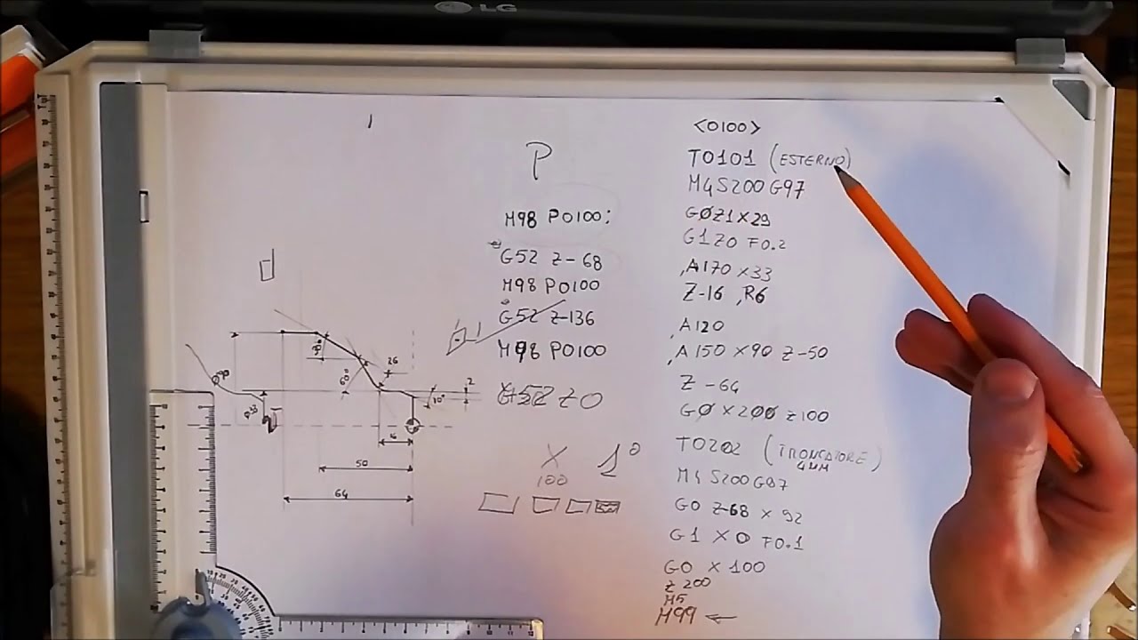 5 -Tutorial di programmazione Iso e Tornitura - Programmazione Diretta di Angoli