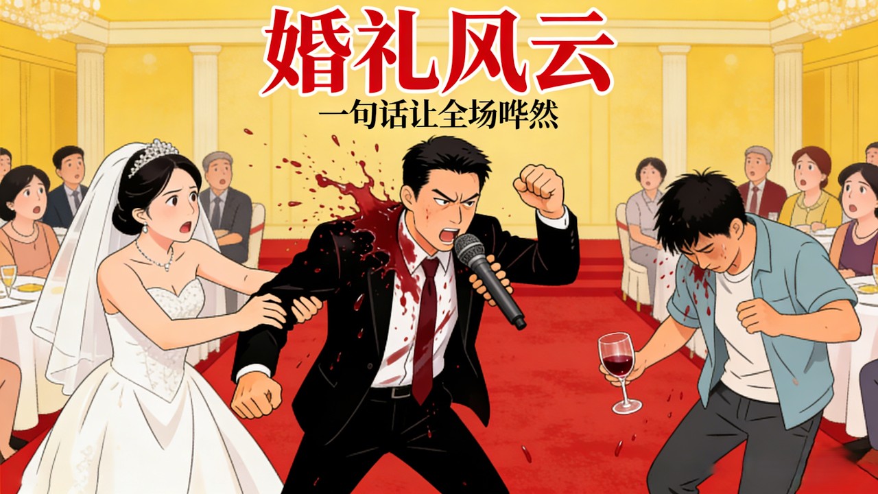【故事播客】婚礼上的背叛：当新郎遭遇“男闺蜜”的挑衅与新娘的偏袒#故事頻道 #民间故事  #故事分享 #熱門  #懸疑故事