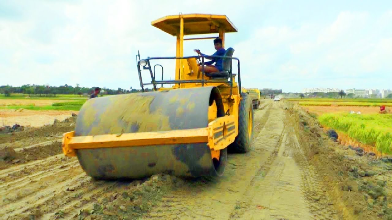 World Amazing Modern Bypass Road Making in Bangladesh !!! Making a Bypass Road in Bangladesh