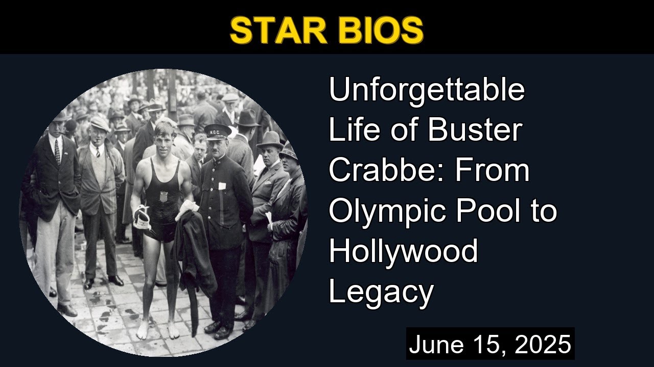 Unforgettable Life of Buster Crabbe: From Olympic Pool to Hollywood Legacy | Star Bios