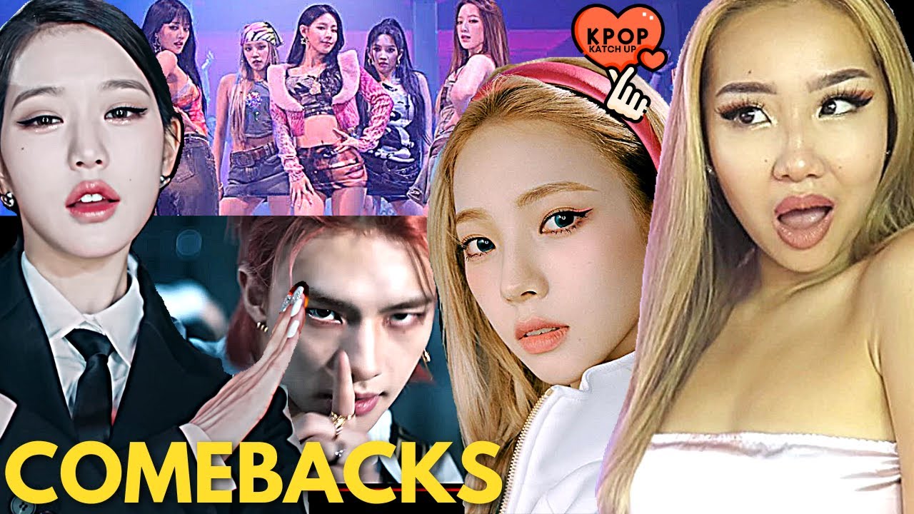 KpopKatchUp 💗[COMEBACKS] STRAY KIDS, IVE, (G)IDLE, DREAMCATCHER, AESPA, FIFTY FIFTY 💗