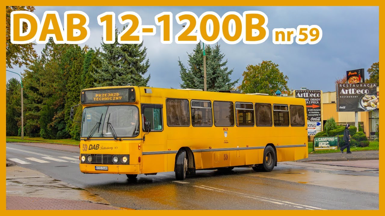 DAB 12-1200B #59 z 1992 roku! | MZK Oświęcim