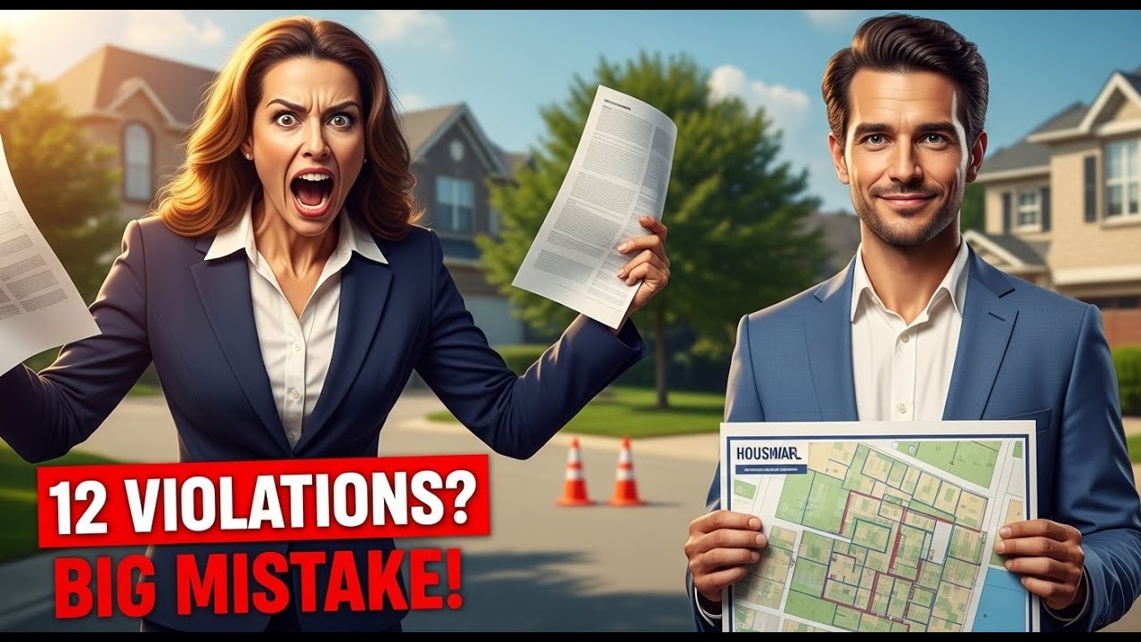HOA Karen Hit Me With 12 Violations — So I Legally Took Over the Entire Path!