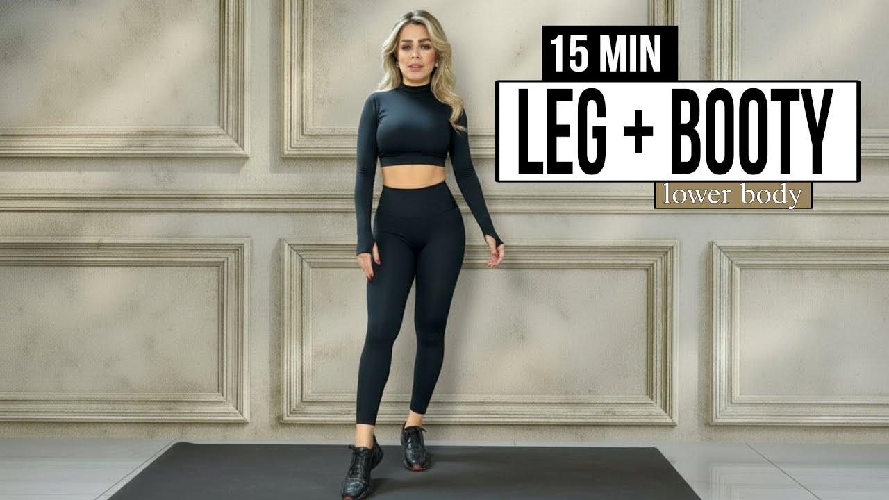 15-минутная тренировка Табата для ног и ягодиц 🔥 Без оборудования | Без повторений, уровень Pro