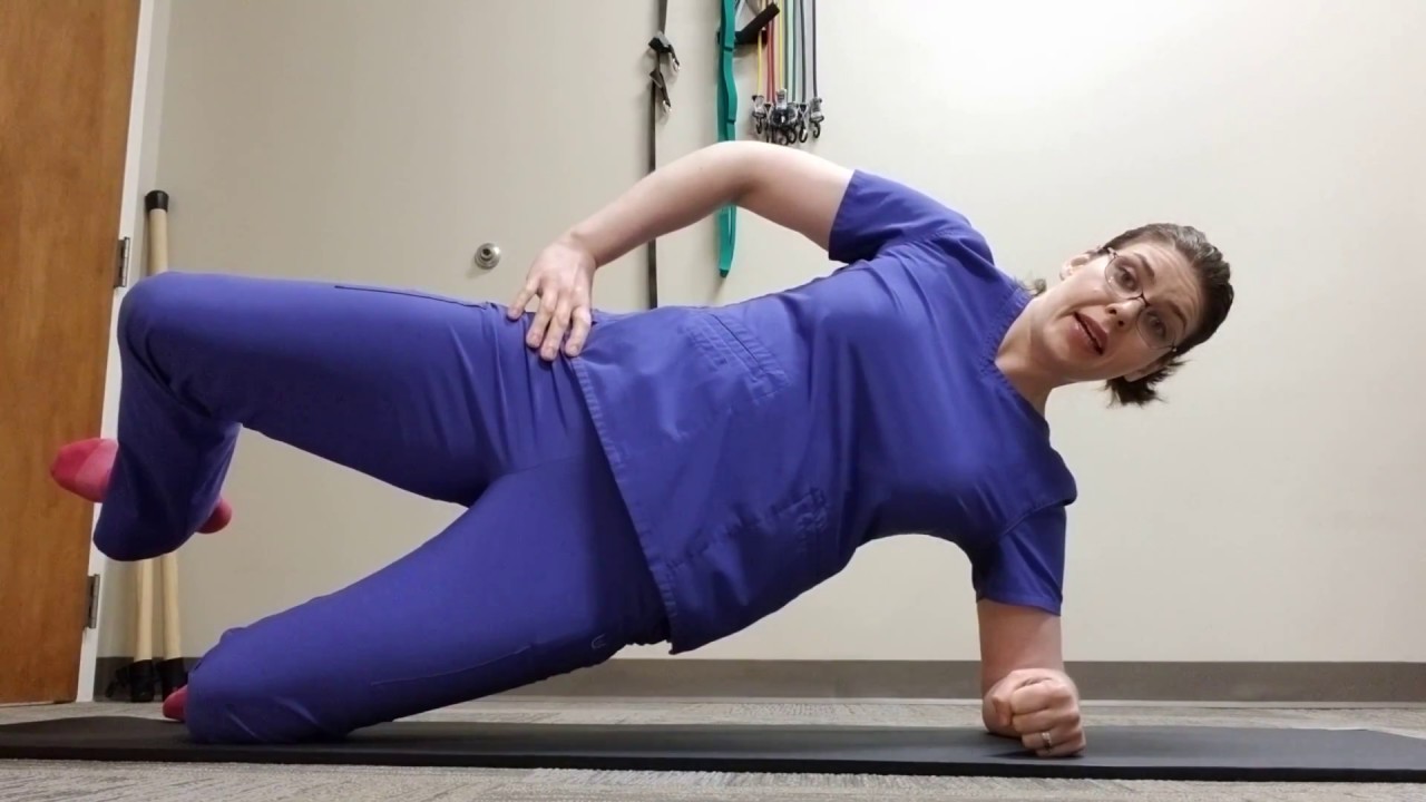 Side Bridge with Hip Abduction - Bloomingdale IL Chiropractor - Ducat Chiropractic & Sports Medicine