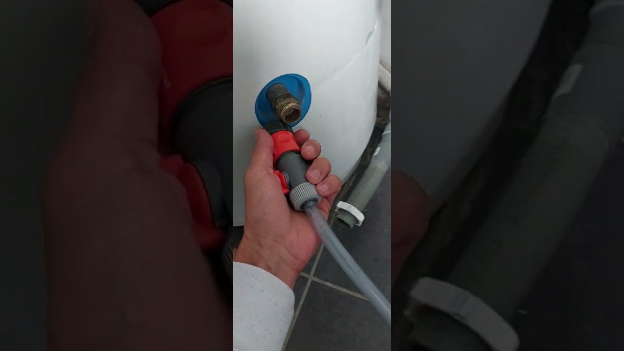 Vidanger un chauffe-eau en 1 minute