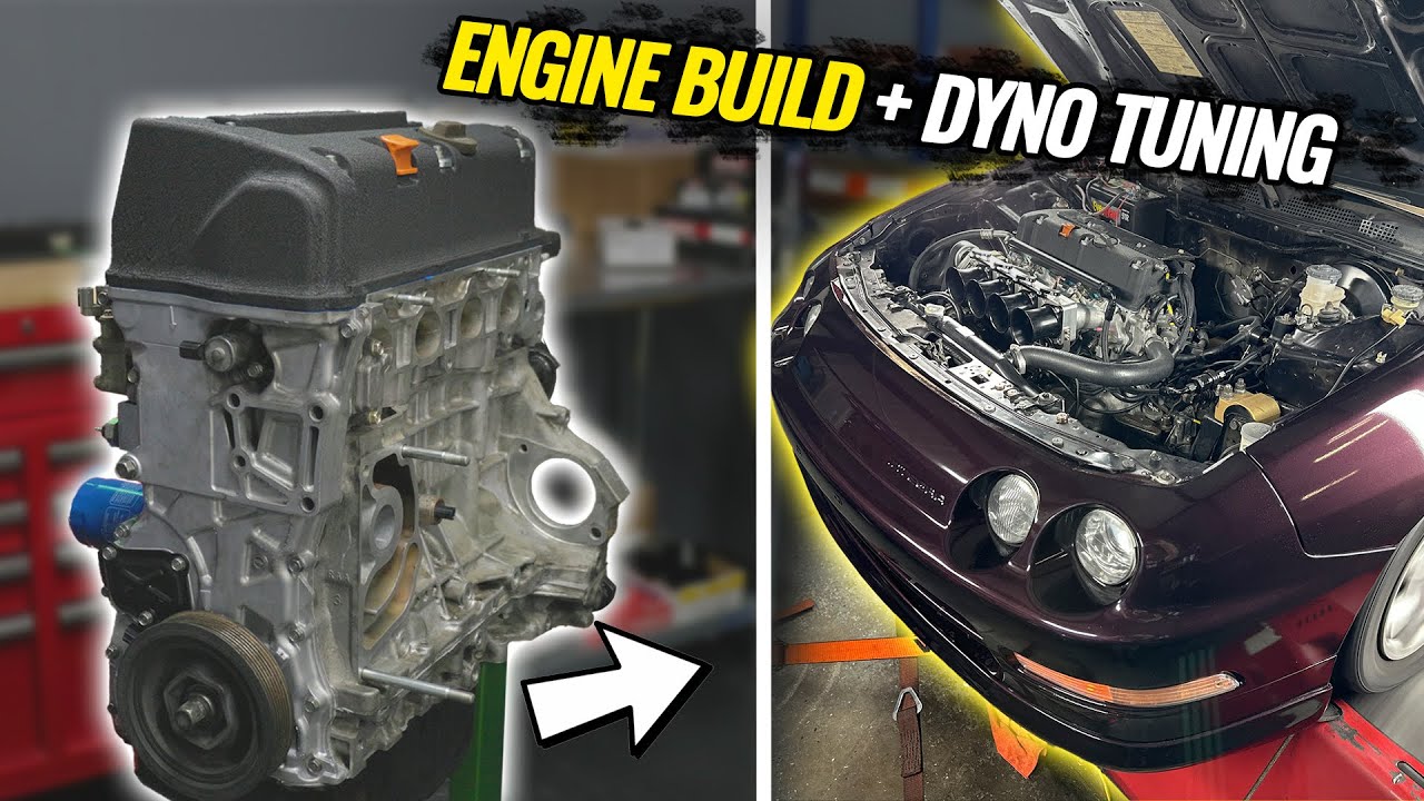 300HP NA Sleeper Integra Engine Build + Tuning  (From Start To Finish)