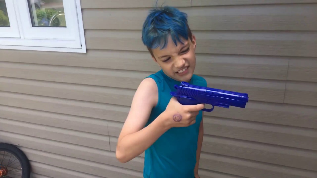 Water guns testing 3 That’s a pistol