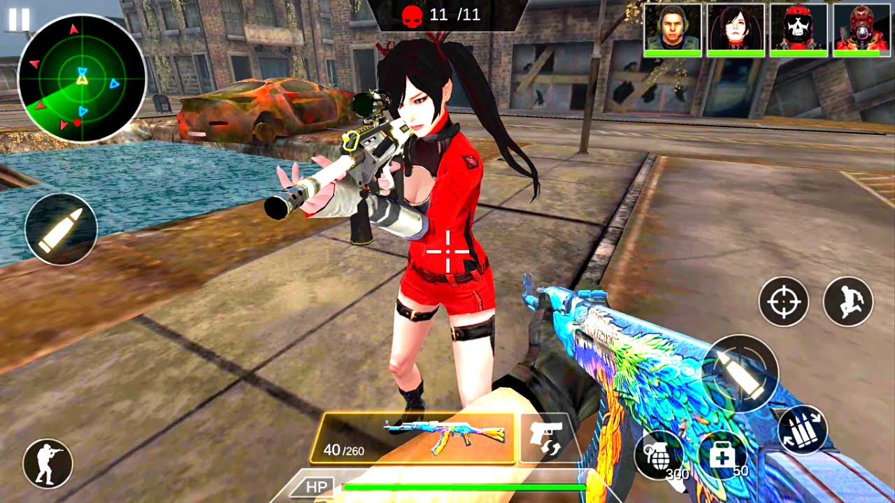 Zombie 3D Gun Shooter- Real Survival Warfare - Android Game Gameplay - Version 1.5.0 - Lomelvo