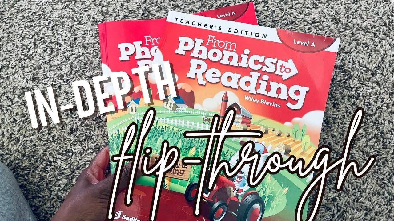 From Phonics to Reading Level A Curriculum-Detailed flip-through