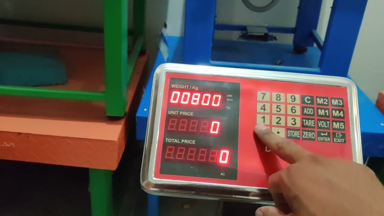 dl 1200 meter calibration 100 kg 10 gram