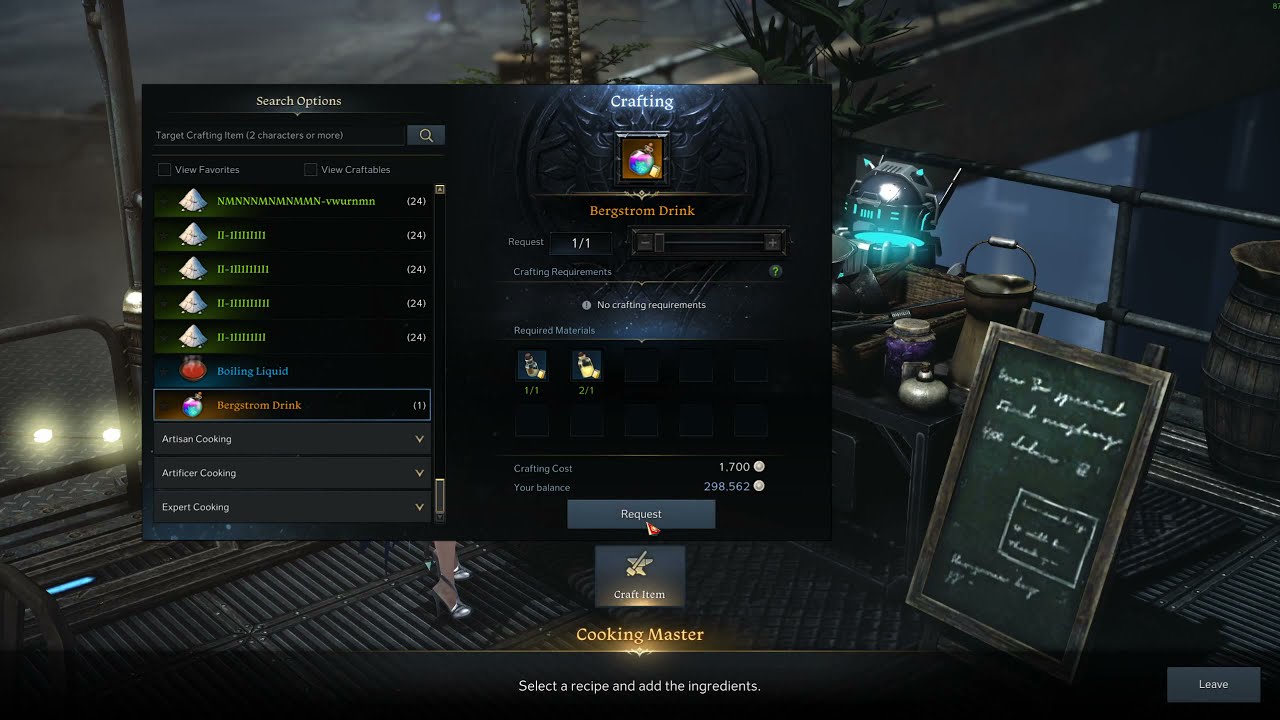 Lost Ark Adventurer's Tome Arthetine Cooking Locations
