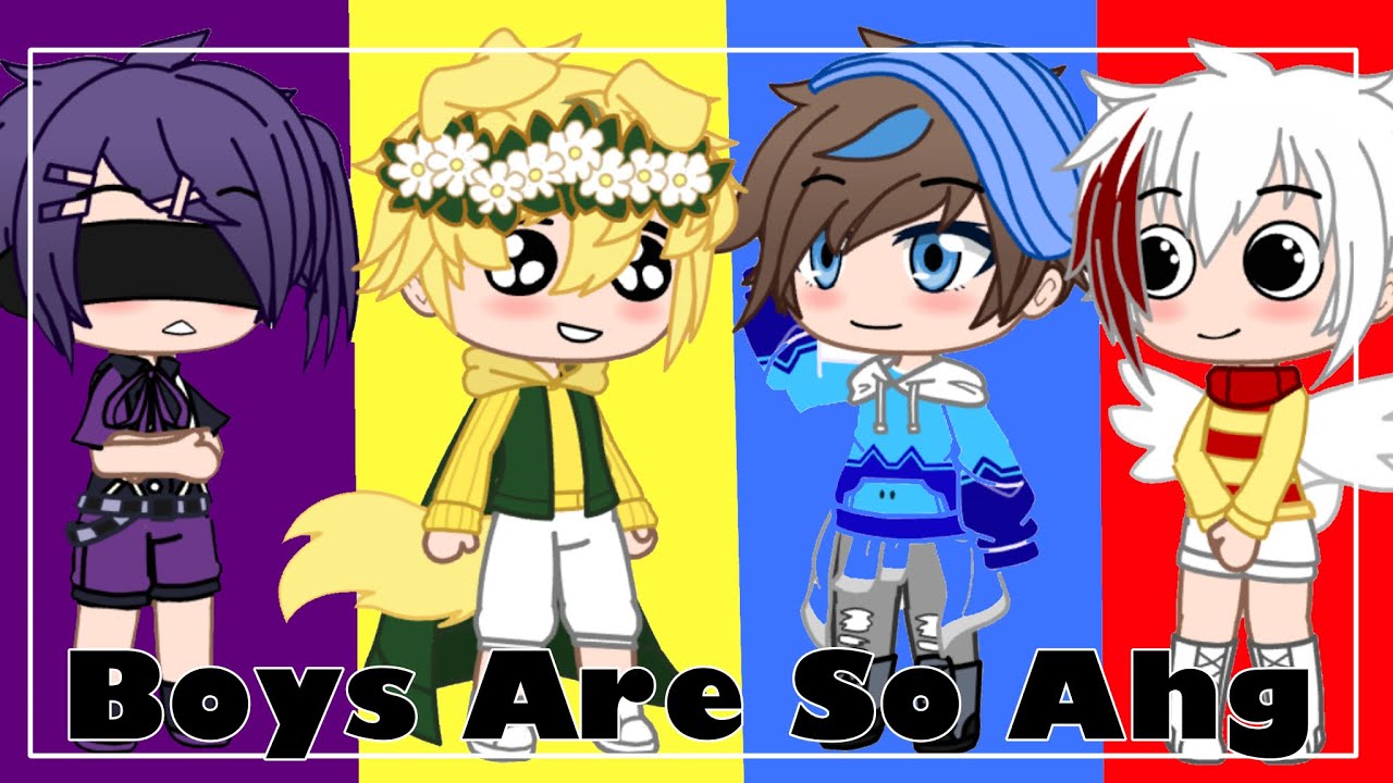 🌸 Boys Are So Ahug 🌸 (LOS COMPAS) Gacha Club (2/3)