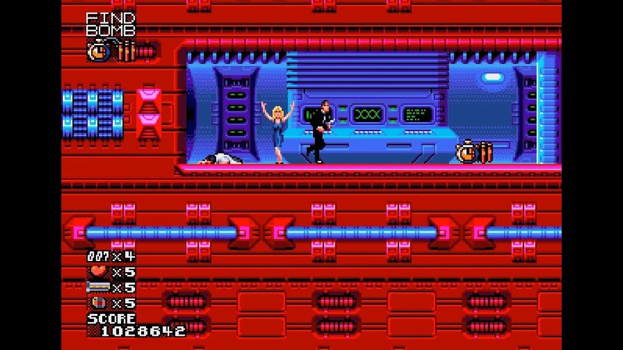 James Bond 007: The Duel (Genesis) Full Longplay