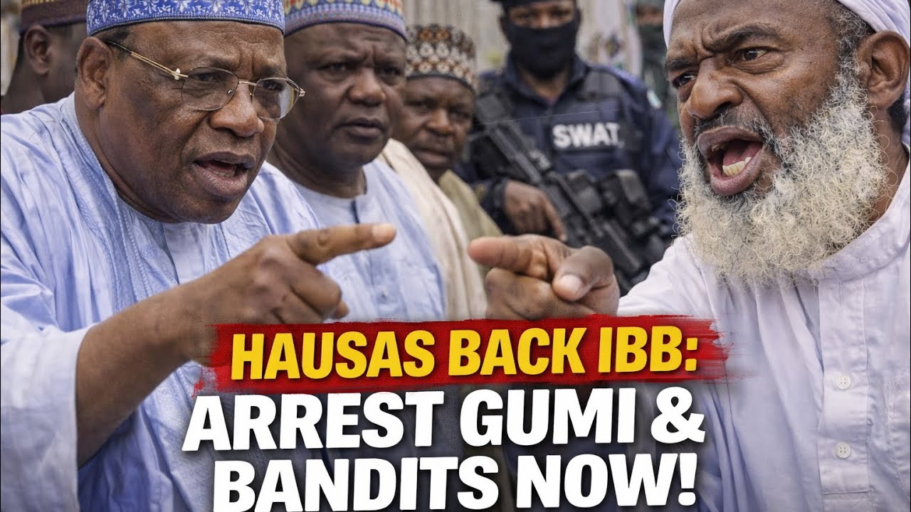BREAKING‼️ Hausa Groups Back IBB’s Call For Tinubu To Arrest Gumi And Bandit…