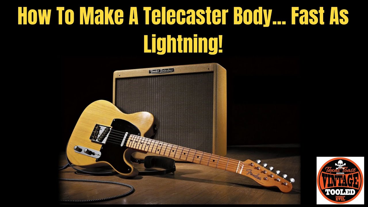 Как сделать корпус Telecaster... Быстрый, как молния!