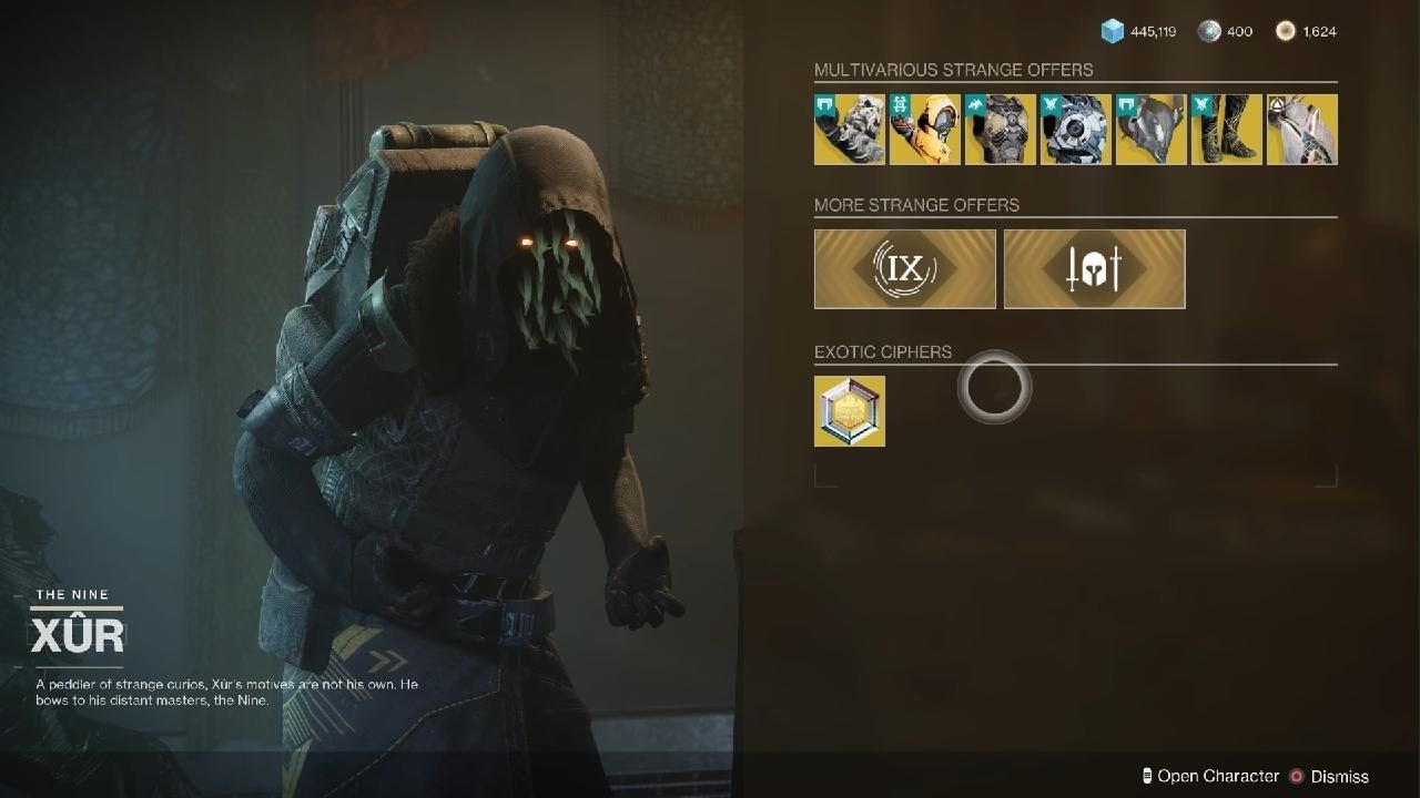 Destiny 2 Xur