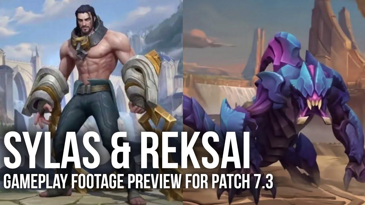 Sylas & Reksai Gameplay Footage Preview for Patch 7.3 (Wild Rift)