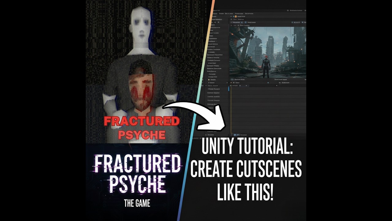 How I Made Cutscenes for My Game Fractured Psyche