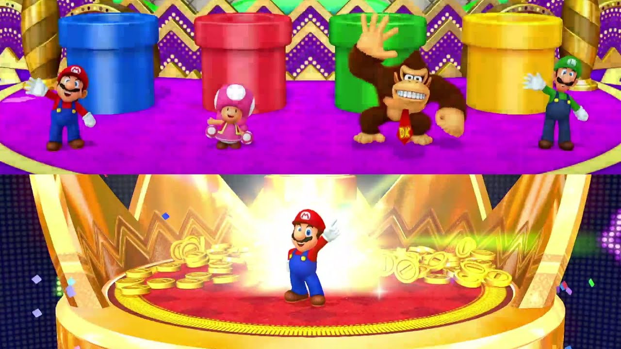 Mario Party 10 - Coin Challenge #1 (5 Rounds)