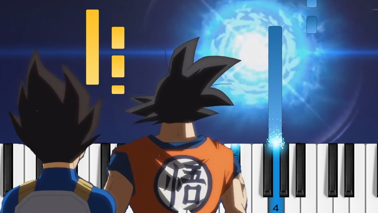 Dragon Ball Super OP1 - Chozetsu☆Dynamic! - Piano Tutorial