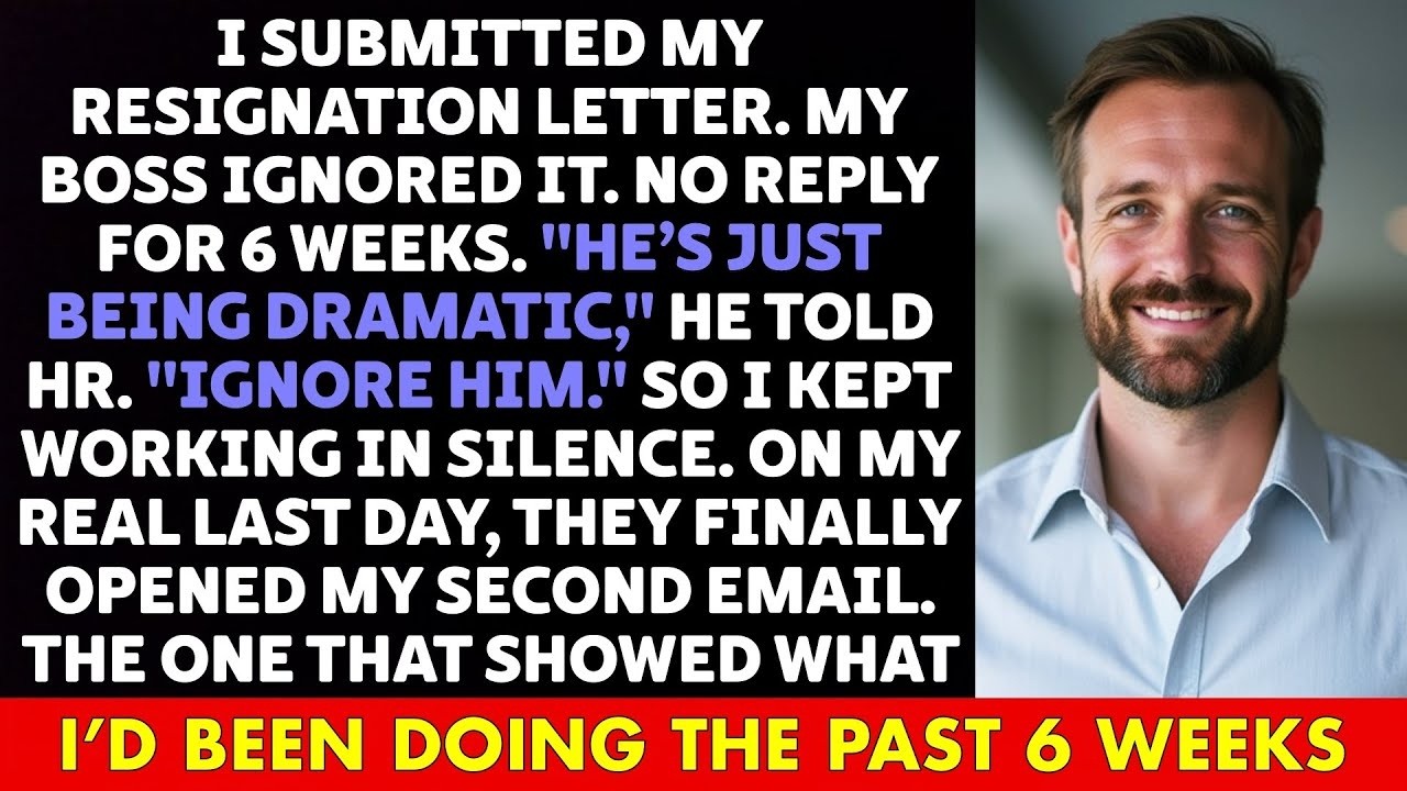 They Ignored My Resignation For 6 Weeks – Then Panicked When They Read My FINAL Report