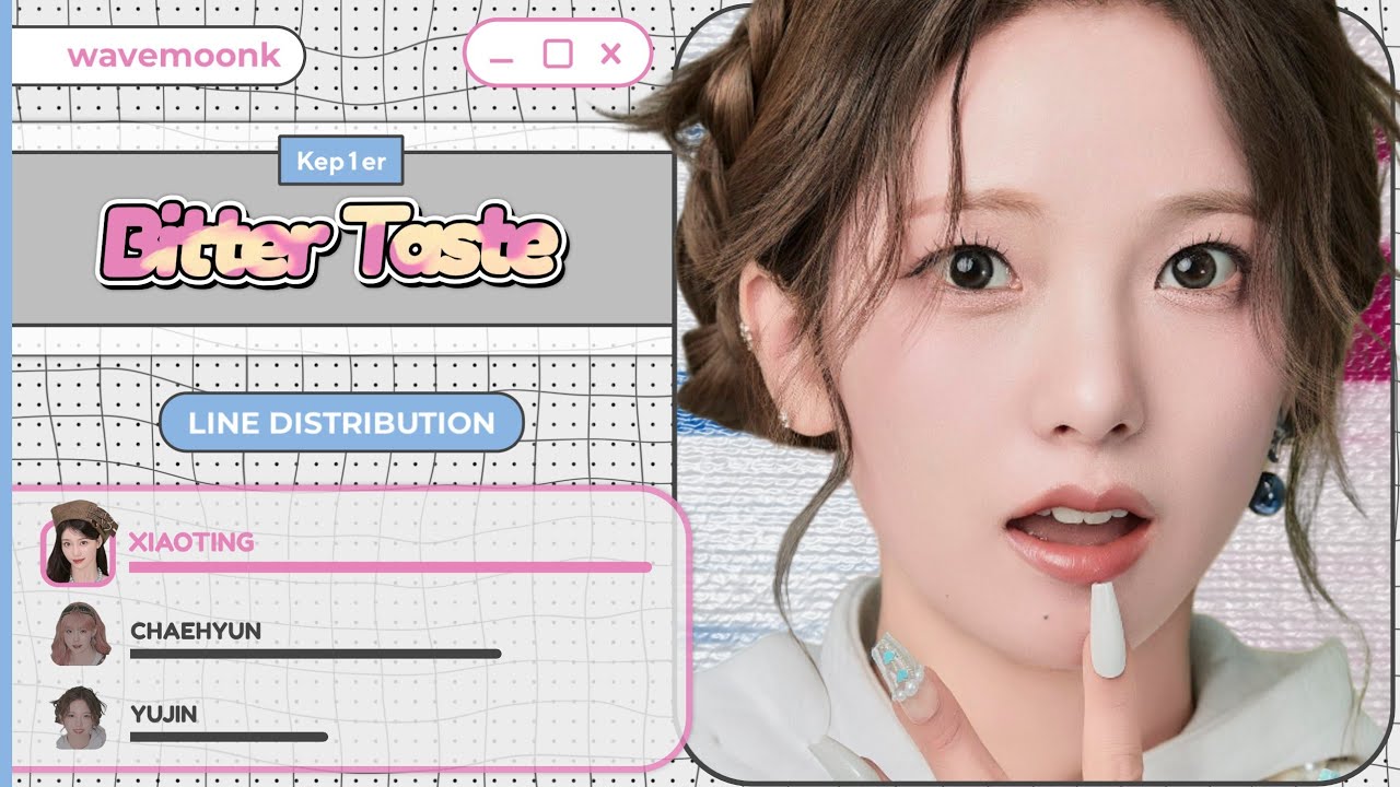 Kep1er 'Bitter Taste' (Line Distribution)