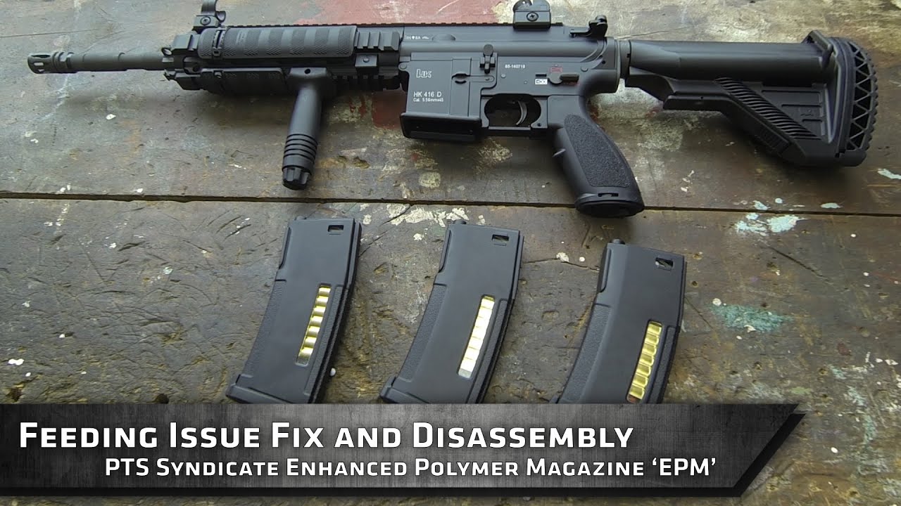 PTS Syndicate Enhanced Polymer Magazine 'EPM' Feeding Issue Fix and Disassembly