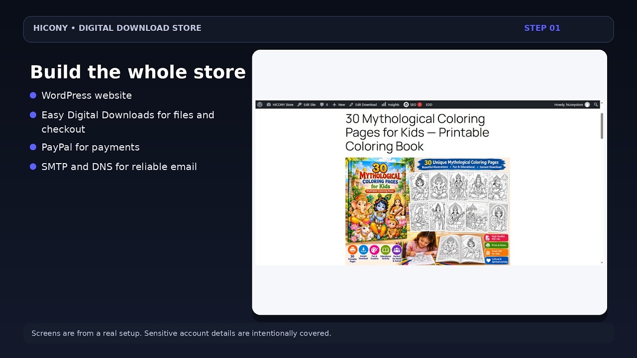 How to Create a Digital Store with WordPress, EDD & PayPal | Complete Beginner Tutorial