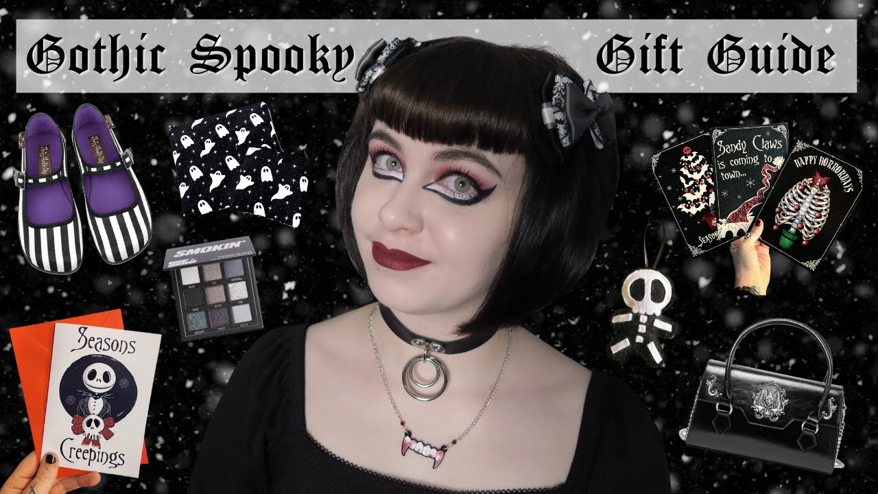 SPOOKY GOTHIC CHRISTMAS GIFT GUIDE - ALTERNATIVE - GOTH HOME DECOR, JEWELLERY, SHOES AND MORE