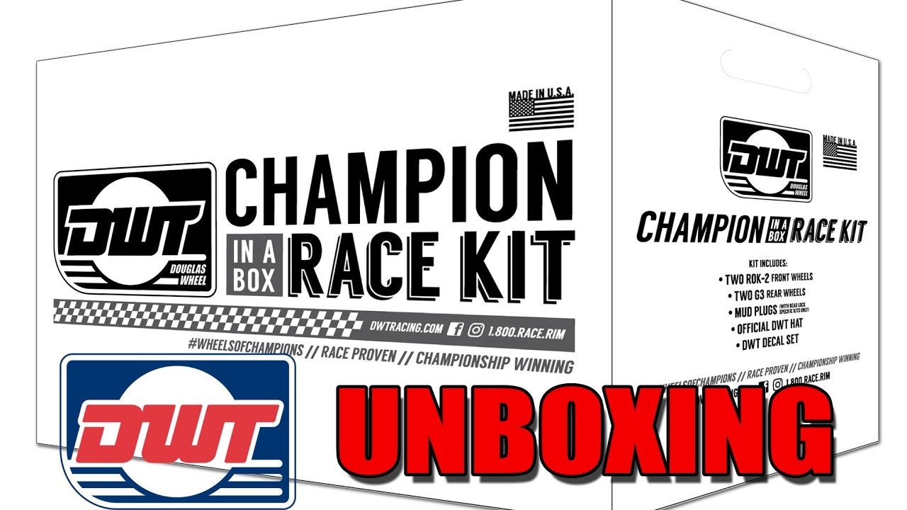 DWT Champion in a Box MX Wheel Kit Unboxing