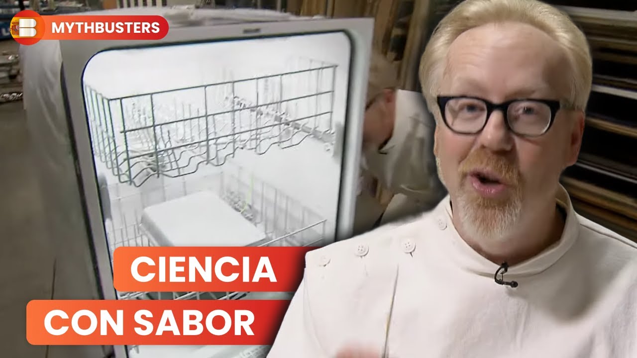 Cocinamos lasaña dentro de un lavaplatos | Mythbusters