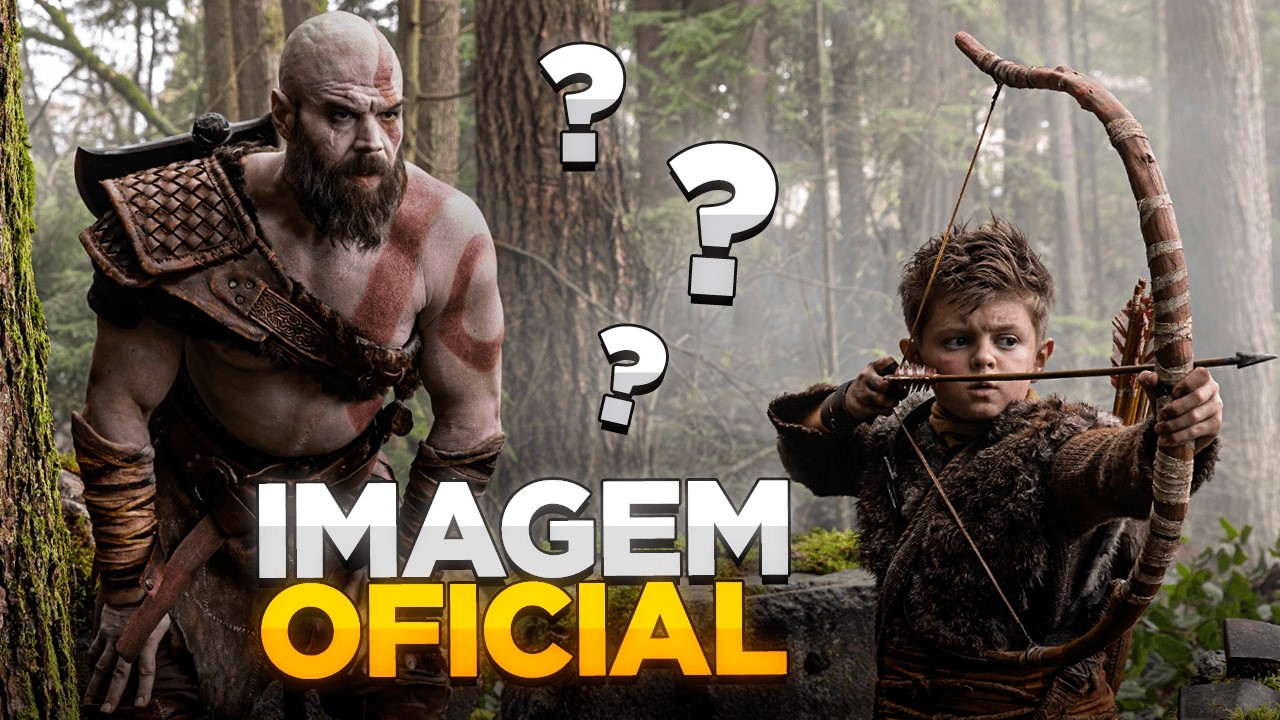 KKKKKK PRIMEIRA IMAGEM DA SÉRIE DE GOD OF WAR VIRA MEME NA INTERNET