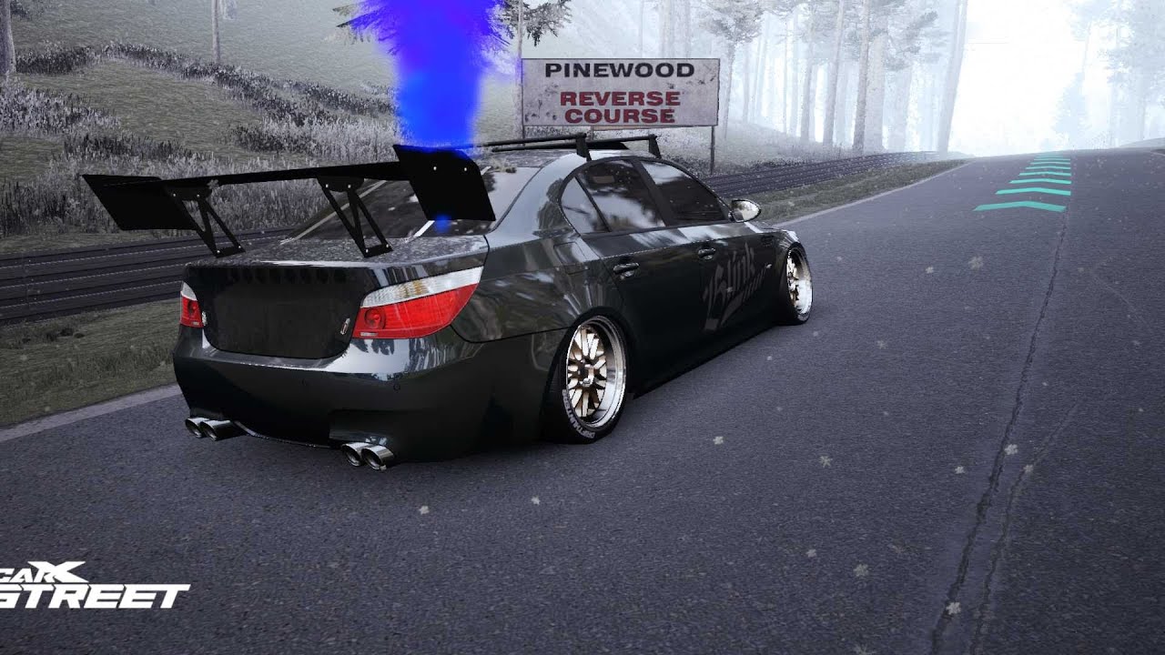 BMW M5 Drift Car in a Time Attack Event??