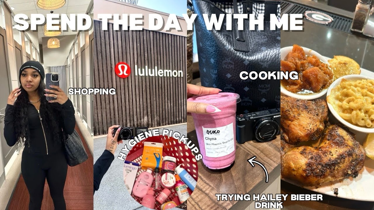 *VERY PRODUCTIVE *Day in my life| organizing bathroom, mini hygiene haul, shopping , cooking +more