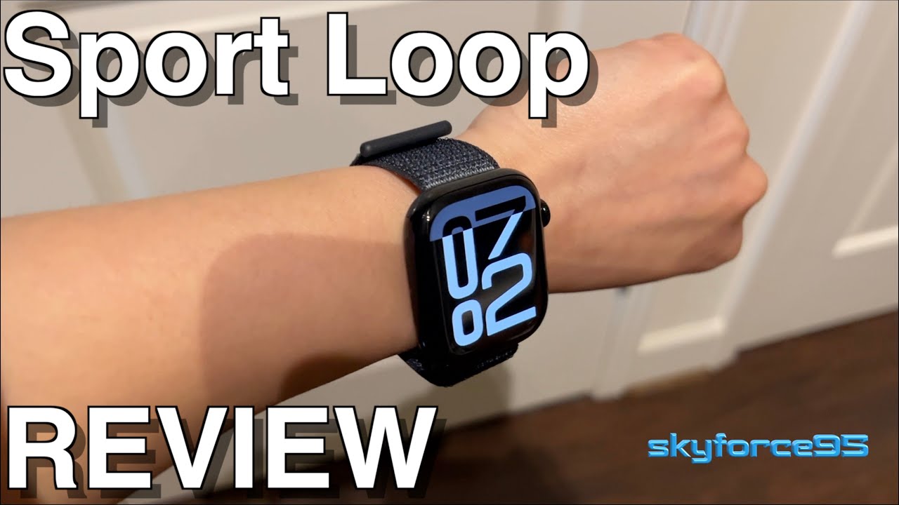 Обзор Apple Watch Sport Loop Ink