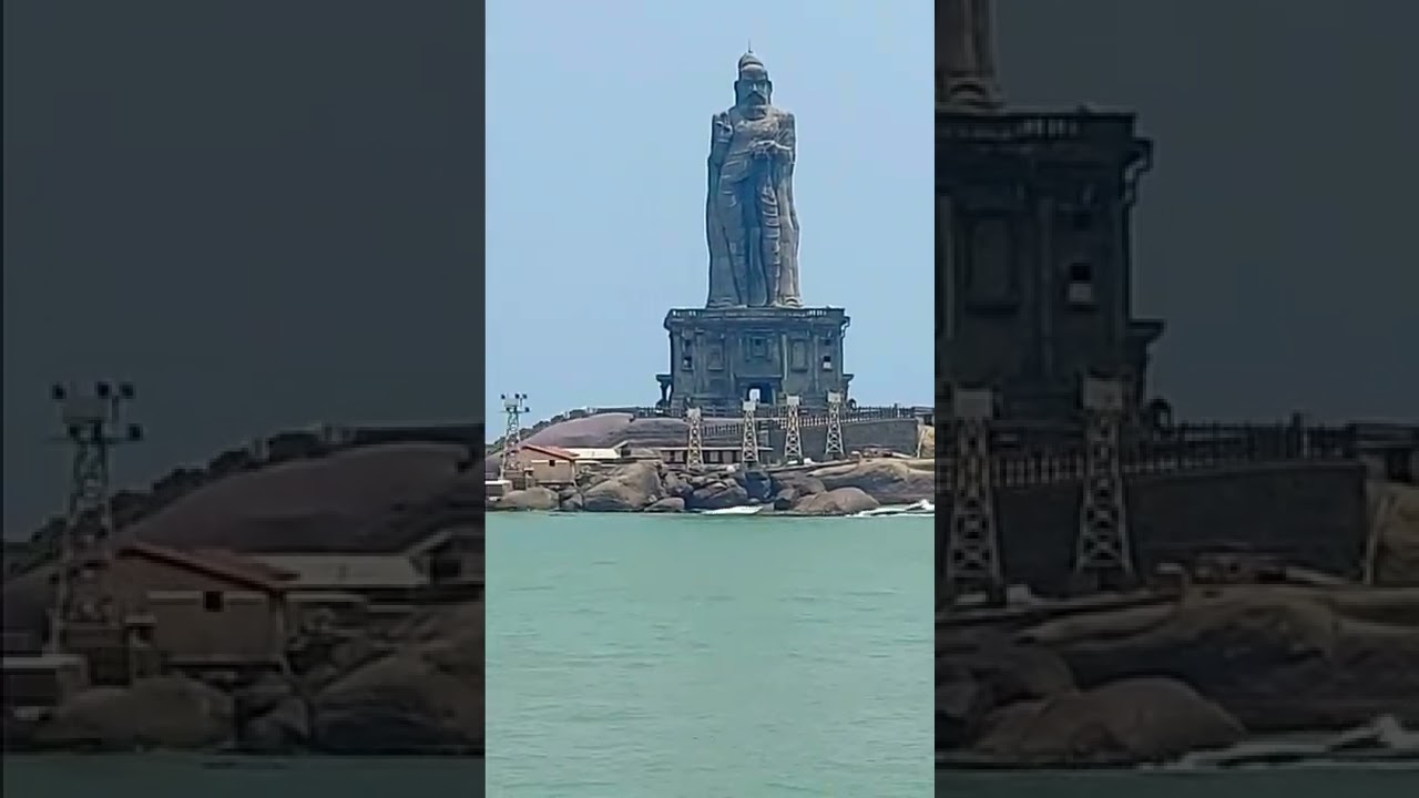 #kanyakumari #Vivekananda Rock Memorial&nbsp;is monument and popular #Thiruvalluvar Statue in kanyakumari