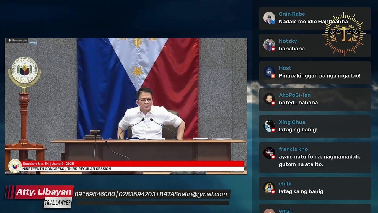 THIS SENATE IS A JOKE BECAUSE OF THE HOUSE OF REPRESENTATIVES AND IMPEACHMENT OF VP SARA DUTERTE