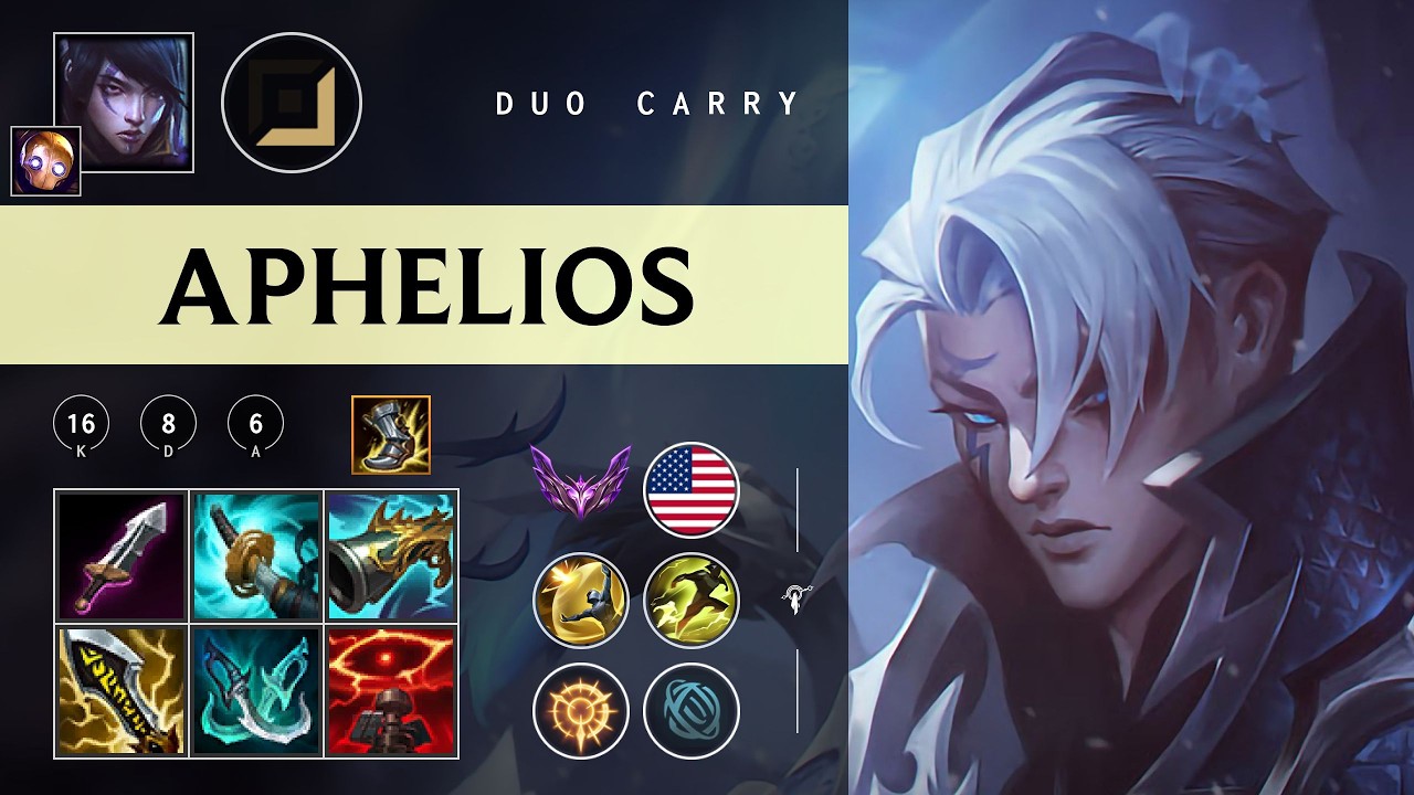 Aphelios ADC vs Twitch - NA Master Patch 26.05