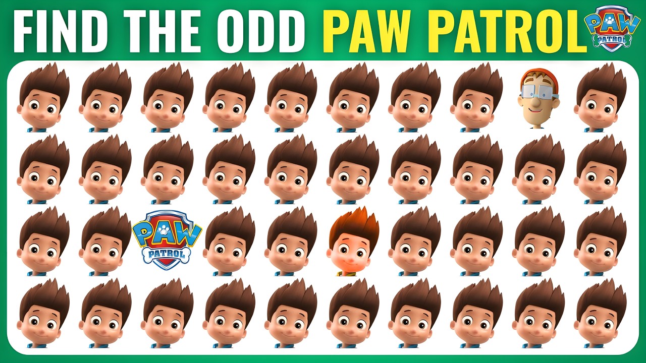 Find the Odd One Out Paw Patrol Edition 🐾 🔍 | Fun Quiz for Kids!