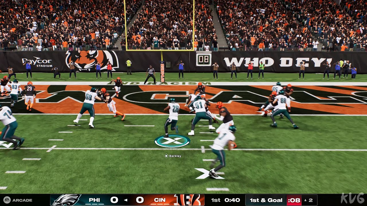 Madden NFL 25 - Philadelphia Eagles vs Cincinnati Bengals - Gameplay (PS5 UHD) [4K60FPS]