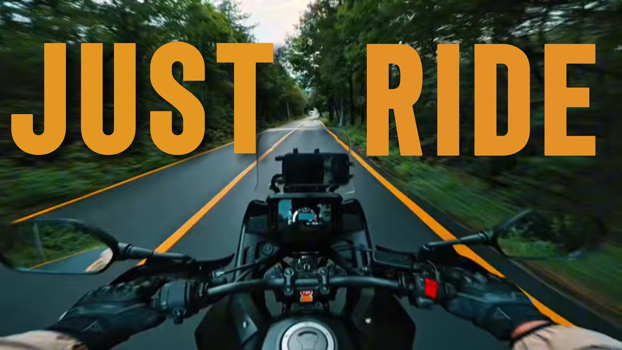 HONDA NX500 | Sunday Ride Before the Rain(Just Ride) | POV riding | Korea 2025