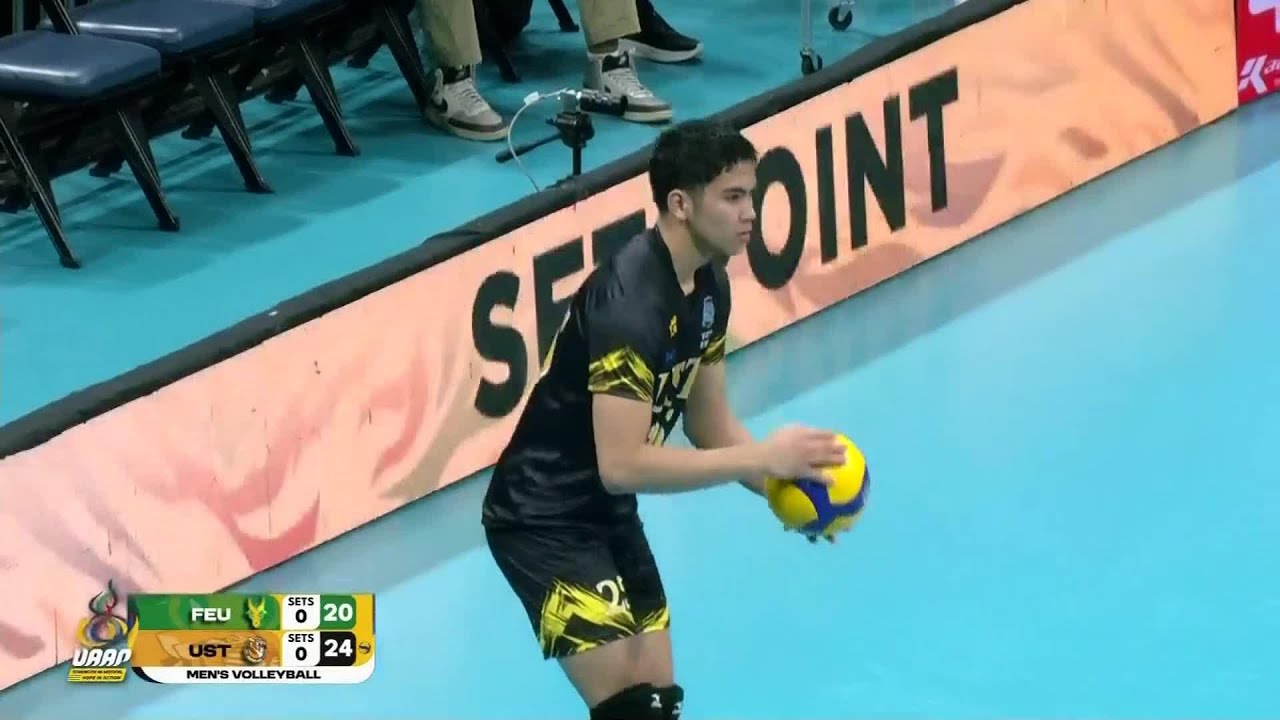 UST SURVIVES WILD, EXTENDED Set 1 vs FEU  | UAAP Season 88 Men&rsquo;s Volleyball